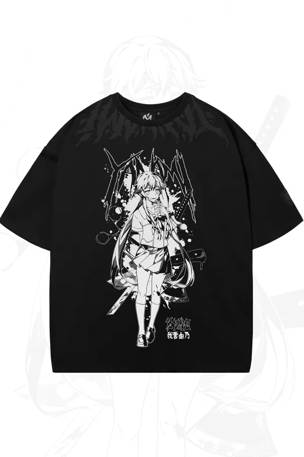 Оверсайз футболка Юно [BLACK]